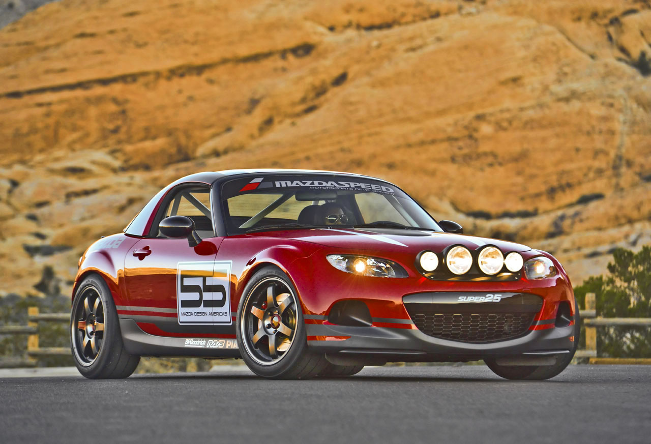 Гоночная Мазда mx5