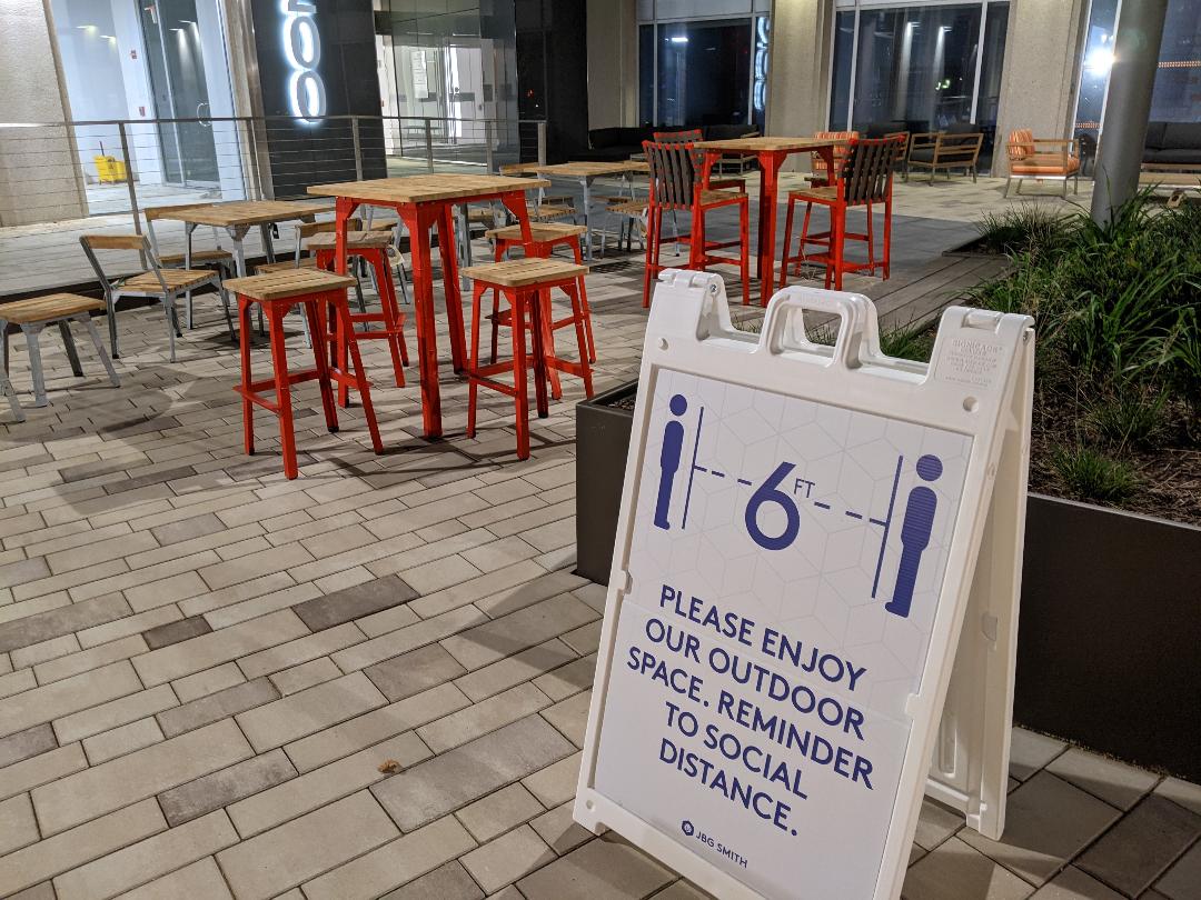 Robert Dyer Bethesda Row New outdoor seating at 7200 Wisconsin