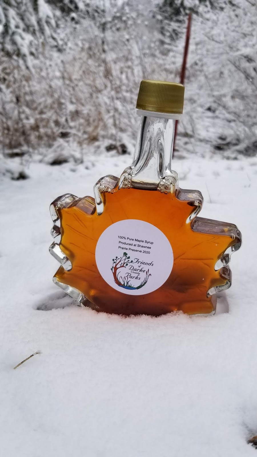 Local Maple Syrup available at Shawnee Prairie Preserve