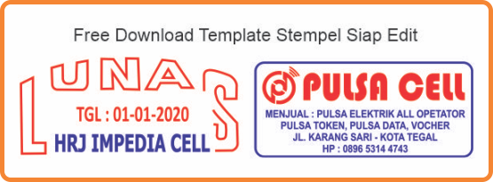 Contoh Stempel Jualan Pulsa Contoh Stempel Konter Pulsa Cap Stempel Jual Pulsa Contoh Stempel Toko Download Kumpulan Design Contoh Stempel Lengkap File Cdr Siap Edit