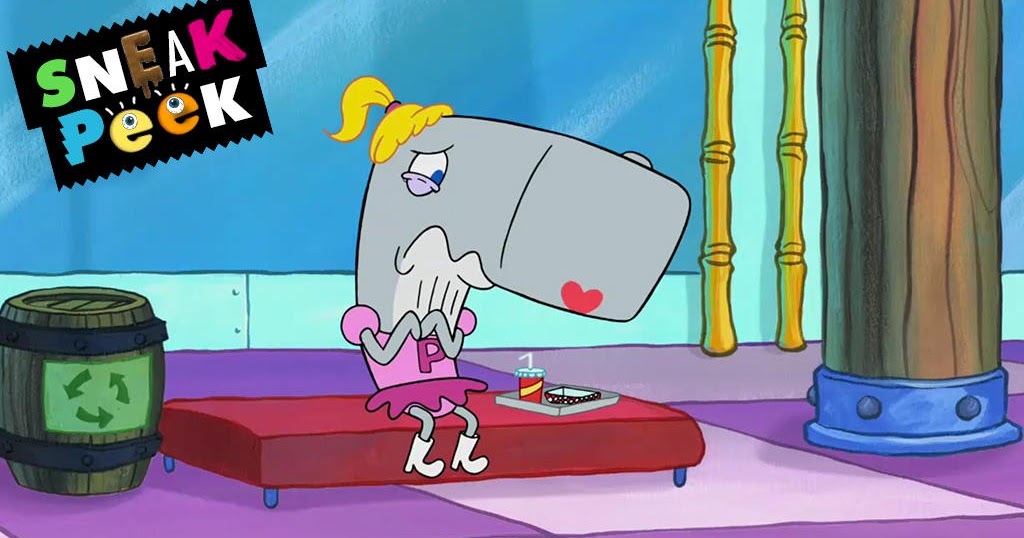 NickALive! Sneak Peek From BrandNew "SpongeBob SquarePants" Episode "Mall Girl Pearl