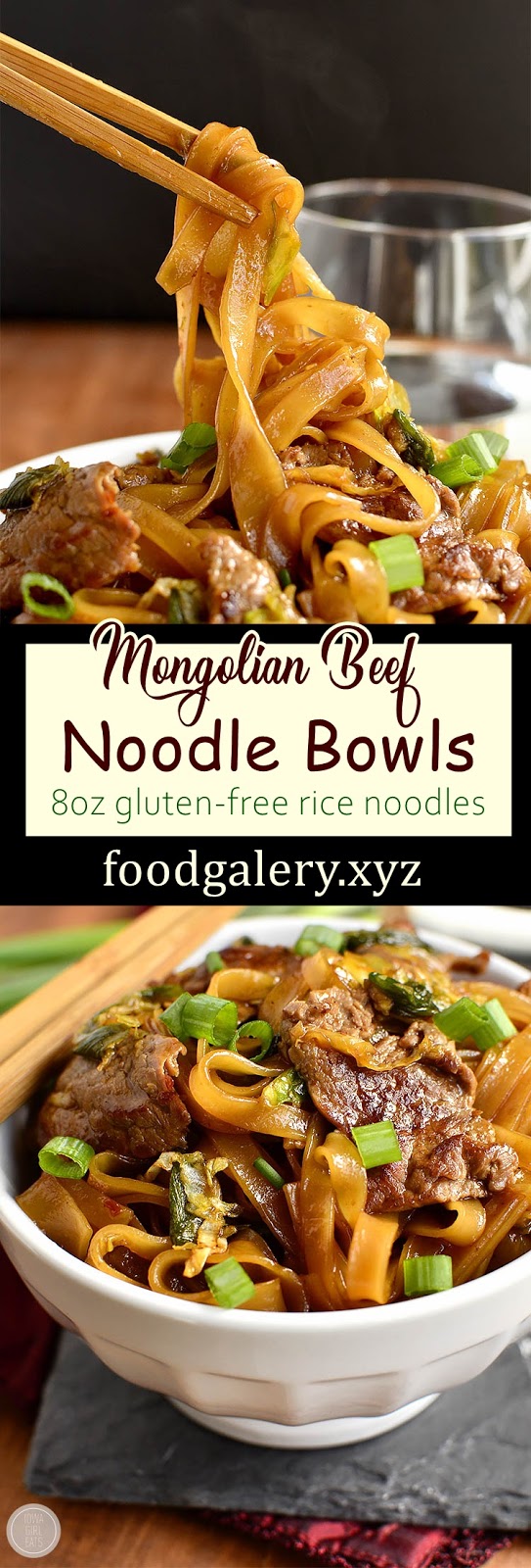 Mongolian Beef Noodle Bowls