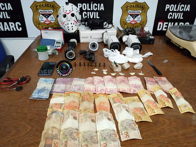 Traficante que usava drone para monitorar trabalho da polícia é preso no Bairro Três Marias