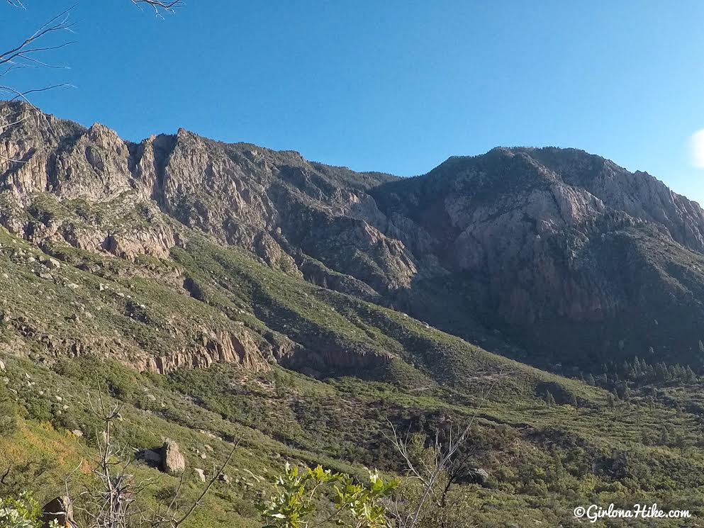 Hiking to Signal Peak, Pine Valley Mountains Girl on a Hike