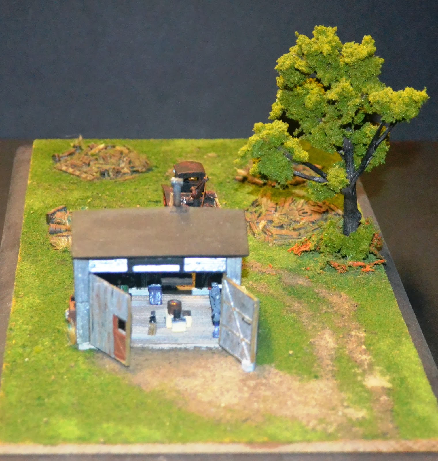 Nirvana Valley Model Railroad Machine Shop, Woodland Scenics