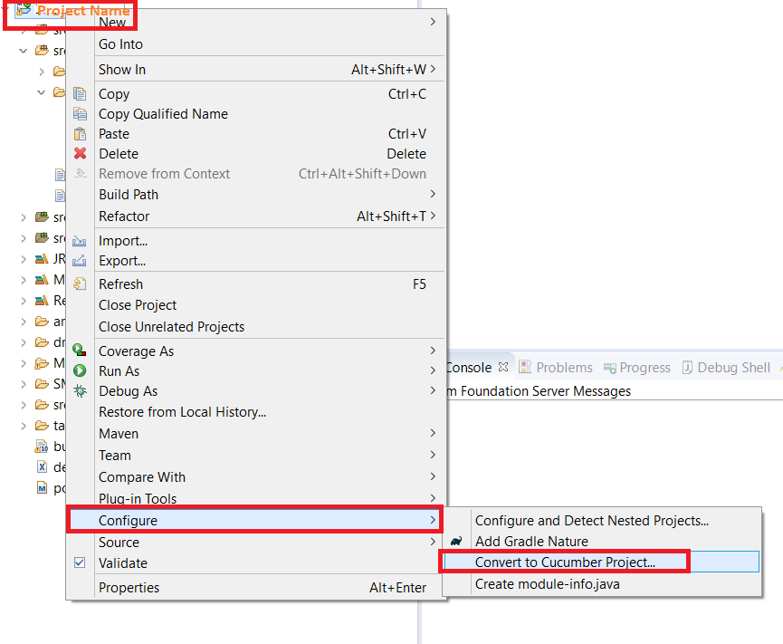 Tip Multiple markers at this line Step definitions detection works