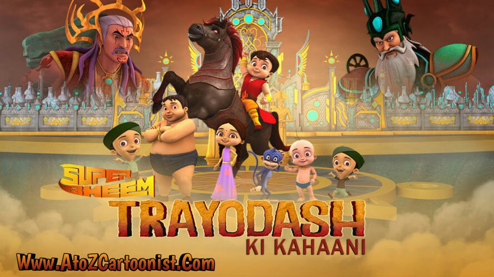 SUPER BHEEM : TRAYODASH KI KAHAANI FULL MOVIE IN HINDI DOWNLOAD (480P HALF HD)