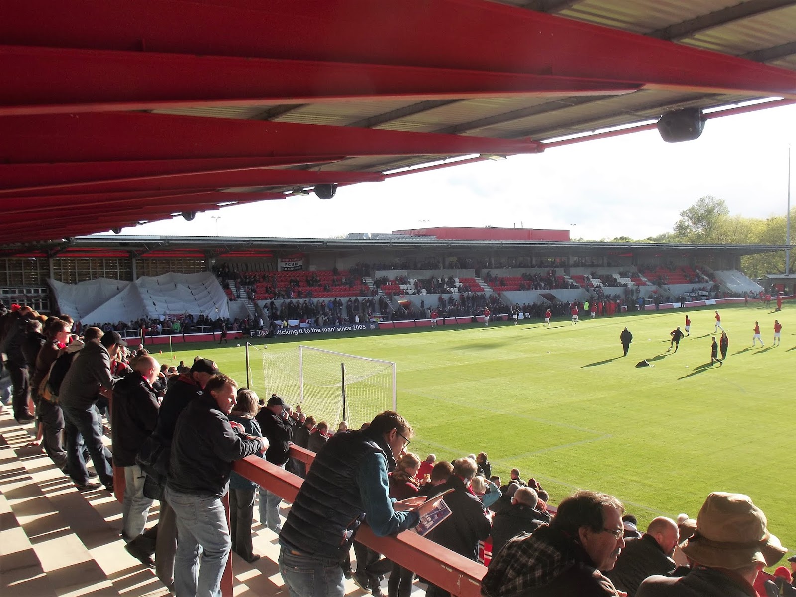 A Behind The Scenes Visit To Broadhurst Park For FC United Of Manchester 1 Altrincham  FC 2 (1116) – Welcome To My World