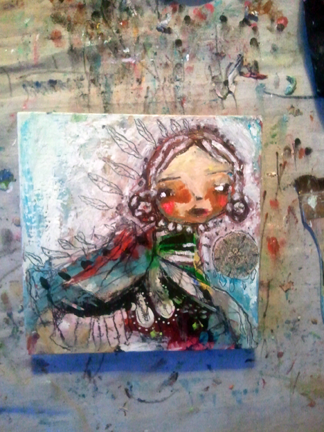 Whimsical Owls and Other Mixed Media Art From the Heart by Juliette ...