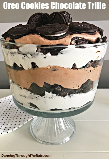 Oreo Cookie Chocolate Trifle
