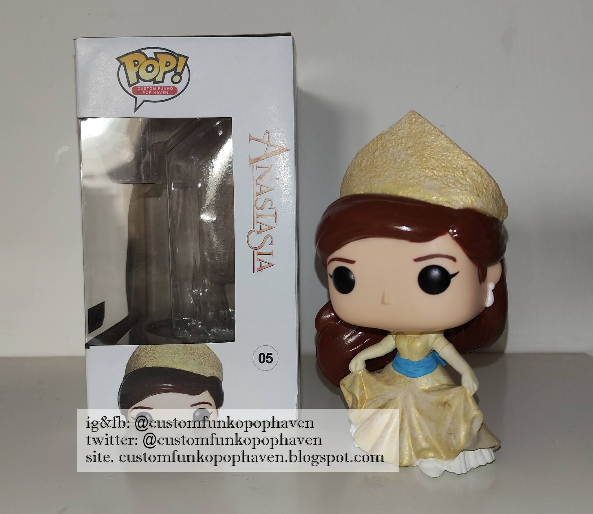 Anastasia Custom Funko Pop 5