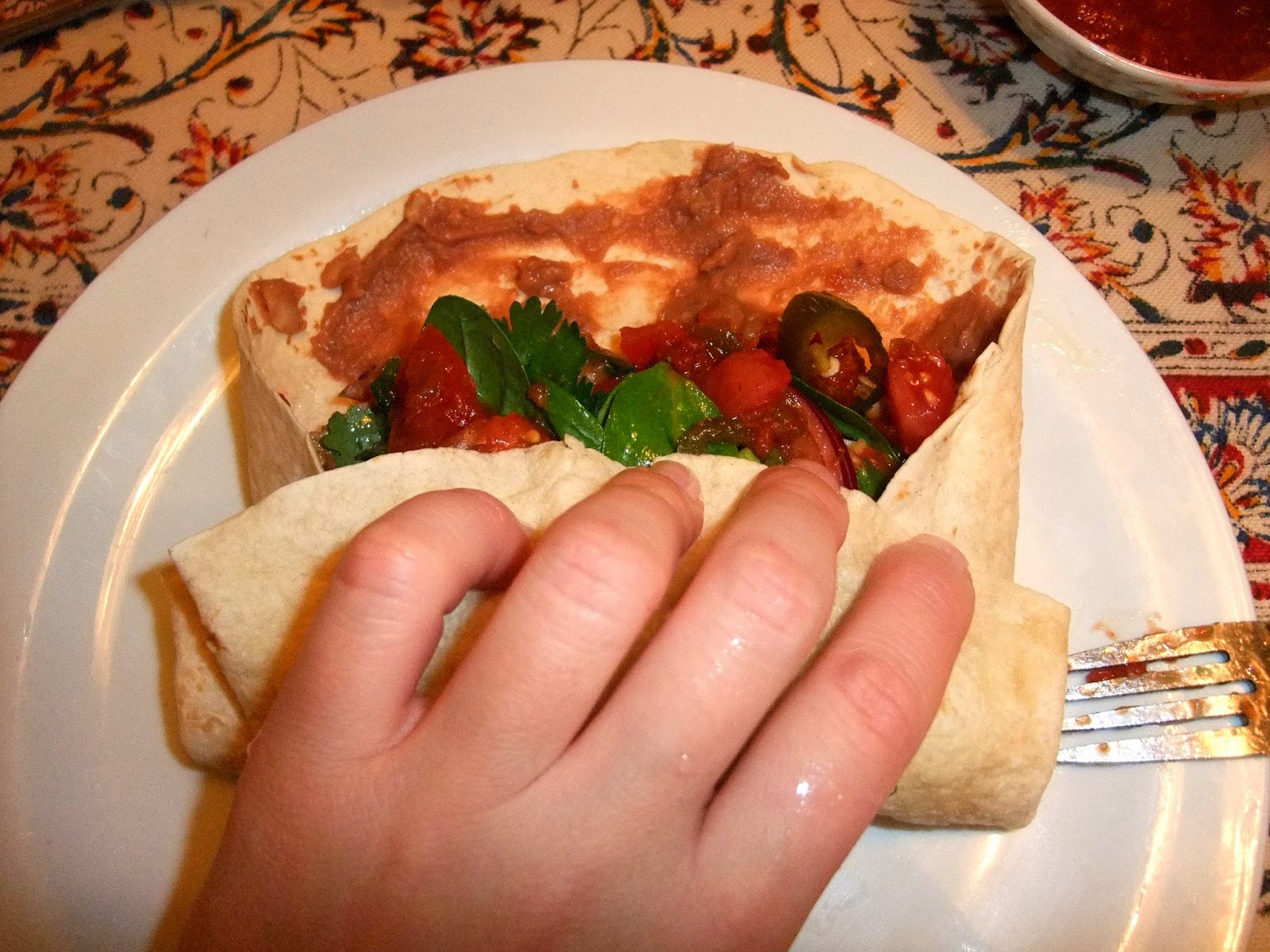 Susan's Savour-It!: Beef, Bean and Rice Burritos...