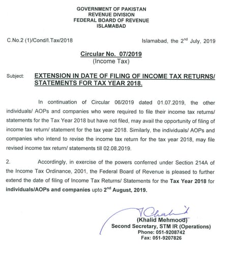 Filing Income Tax Returns and Statements