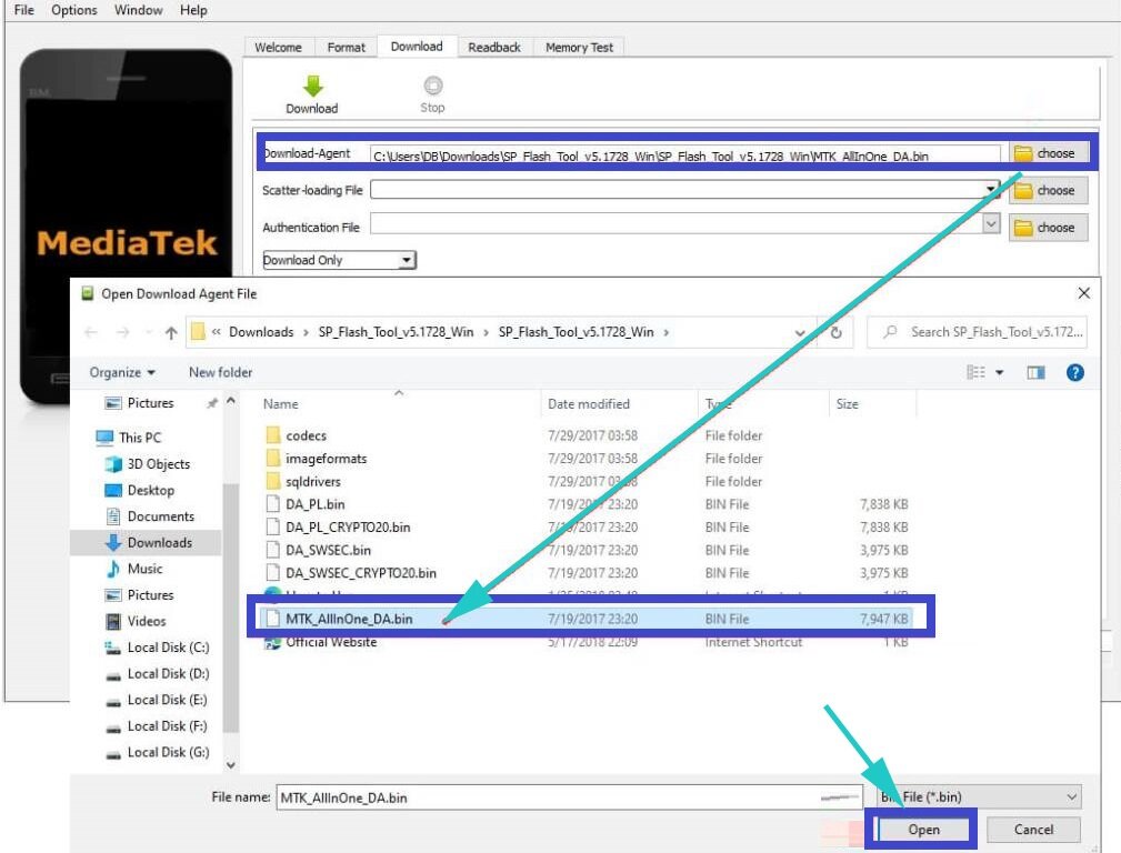 HUAWEI Y6P MEDLX9 FRP+Pattern Unlock Using SP Flash Tool