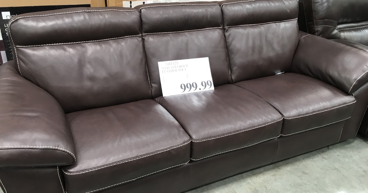 Natuzzi Group Leather Sofa Costco Weekender