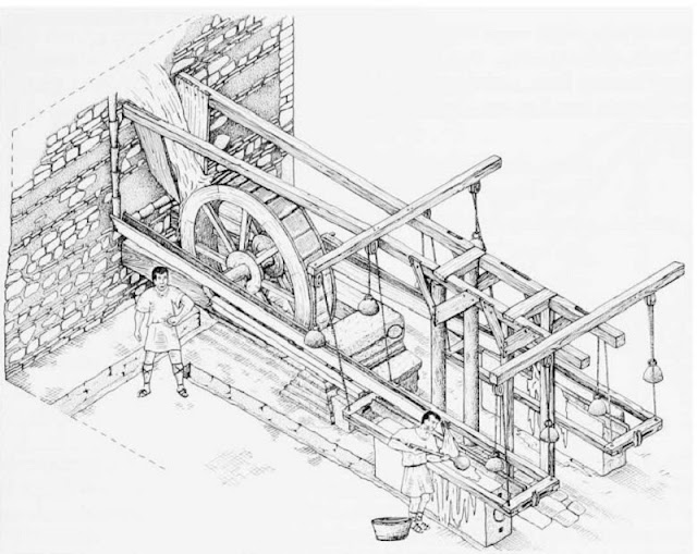 Реконструкция механизма в Эфесе (Ritti 2007)