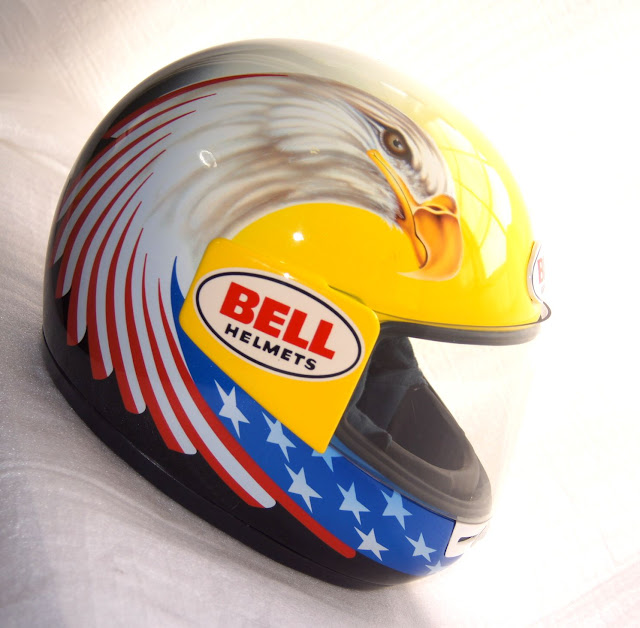 samurai‐bikers BELL M1 John Kocinski Official replica