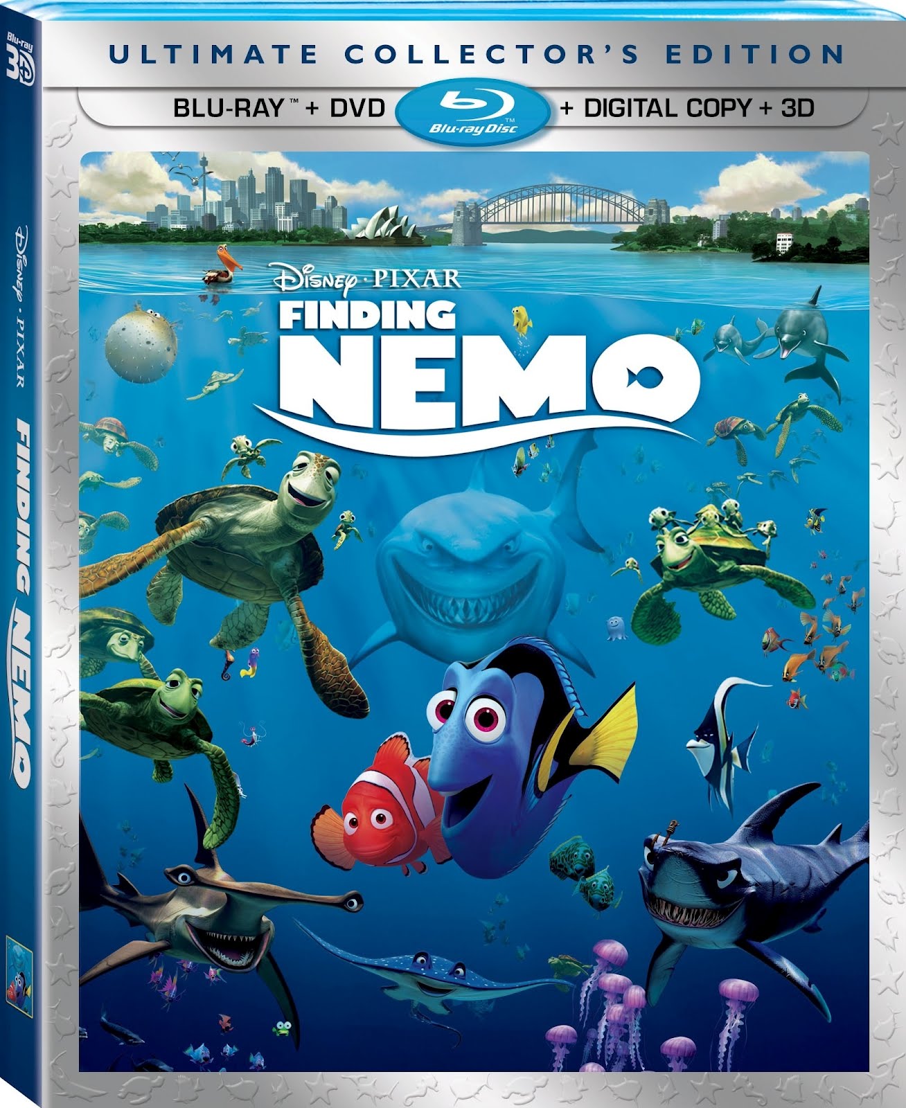 Novedades Disney Edición de cuatro discos para Buscando a Nemo