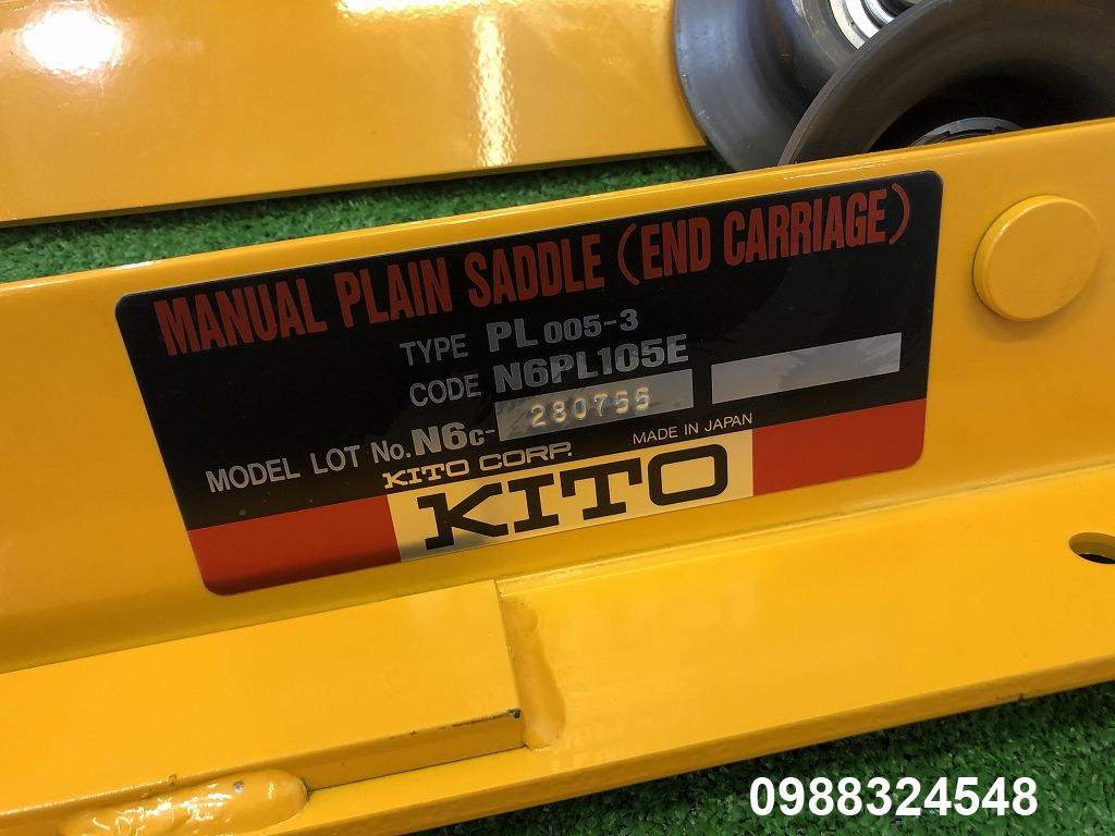 Bộ dầm biên Kito PL005-3/ Kito End Carriage PL005-3