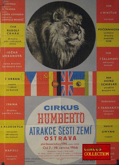 Cirque Humberto 1966 Collection Philippe Ros 