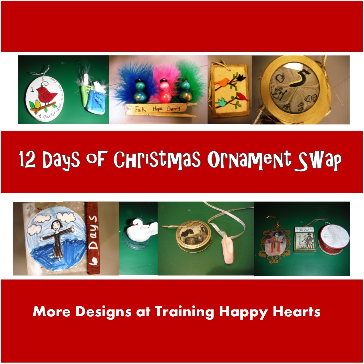 Training Happy Hearts Want Ideas For 12 Days Of Christmas Ornaments Training Happy Hearts Want Ideas For 12 Days Of Christmas Ornaments