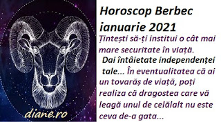 Horoscop Berbec ianuarie 2021