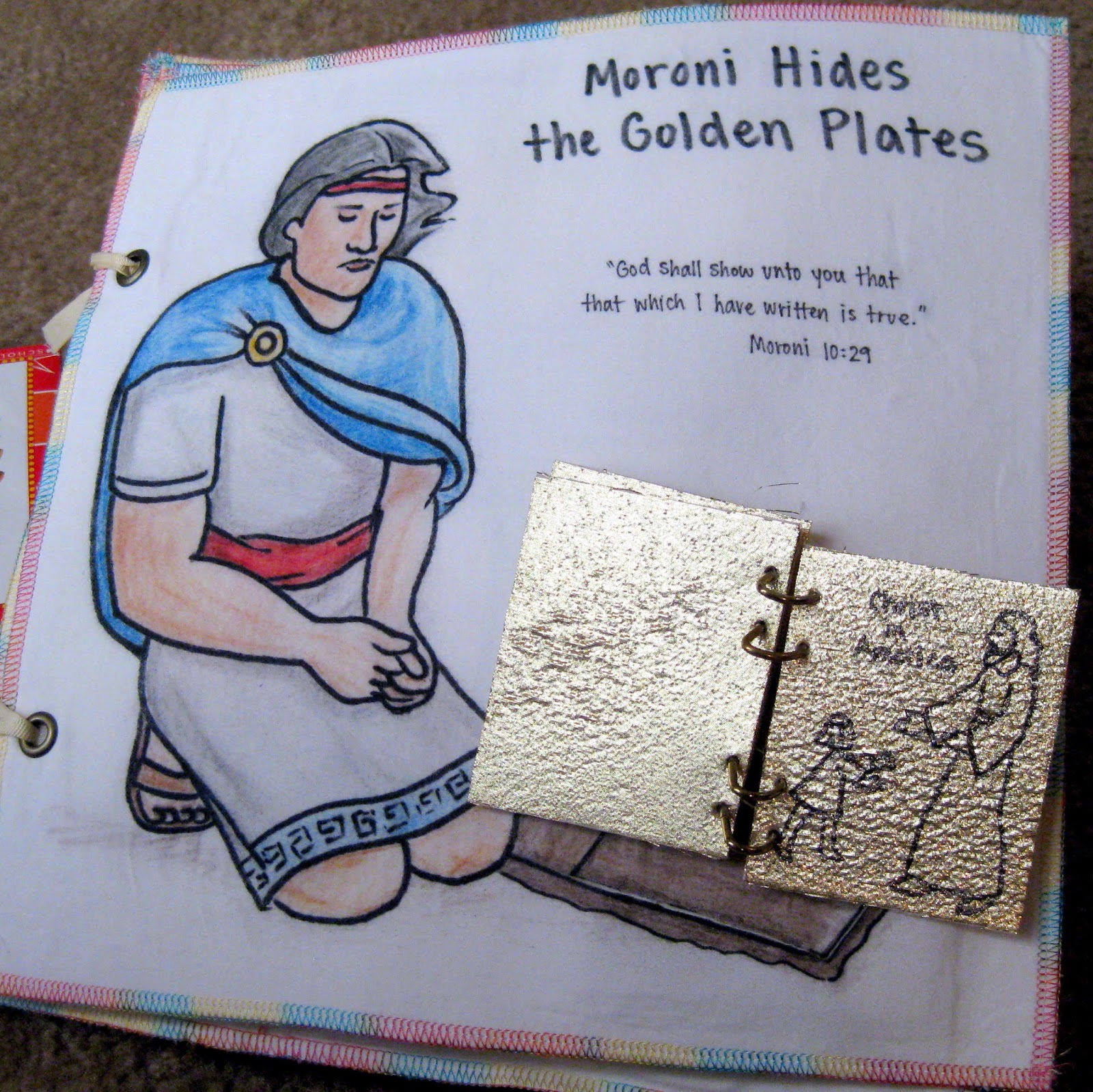 Christensen Manor: LDS Quiet Book Pages