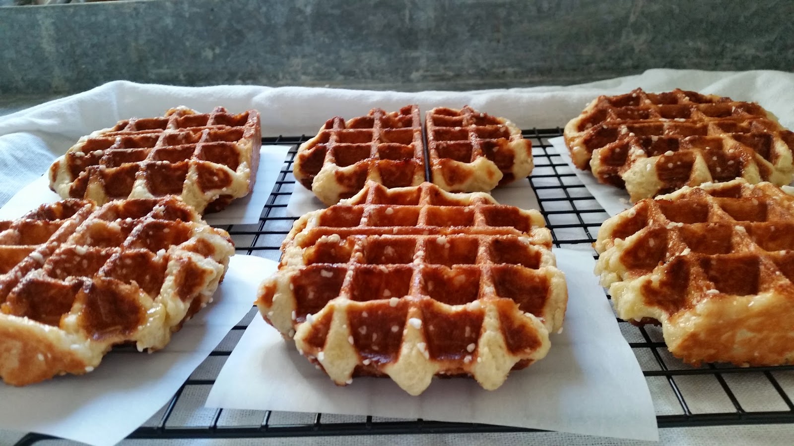 salted sugared spiced™ Liège Waffles
