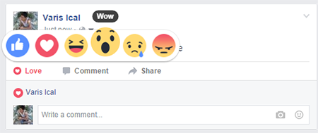 Fitur Terbaru Emotion Facebook di Time Line (Lucu Lho)