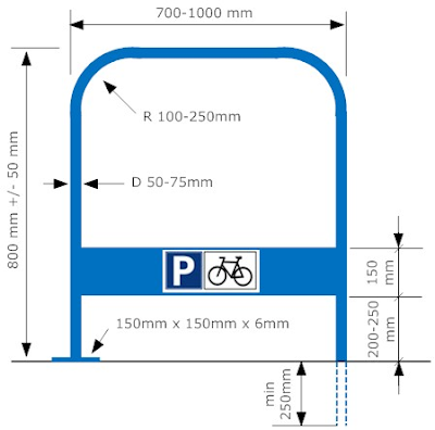 011 Как крепить велосипед на парковке
