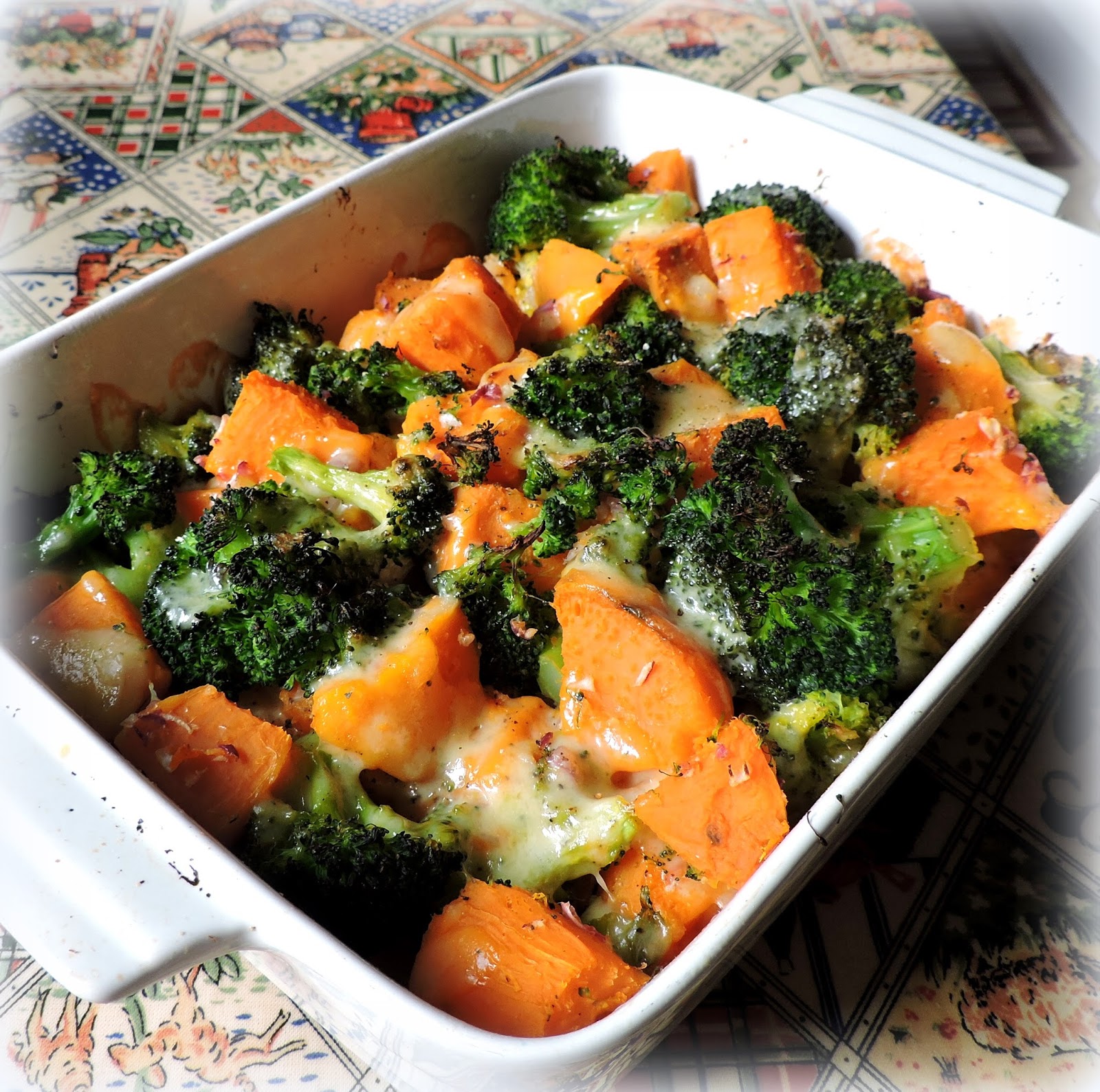 Sweet Potato, Broccoli & Cheese Bake The English Kitchen