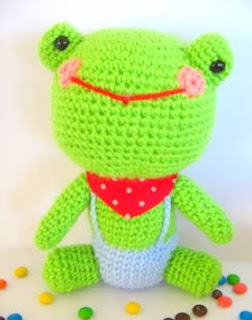 PATRON GRATIS RANA AMIGURUMI 249