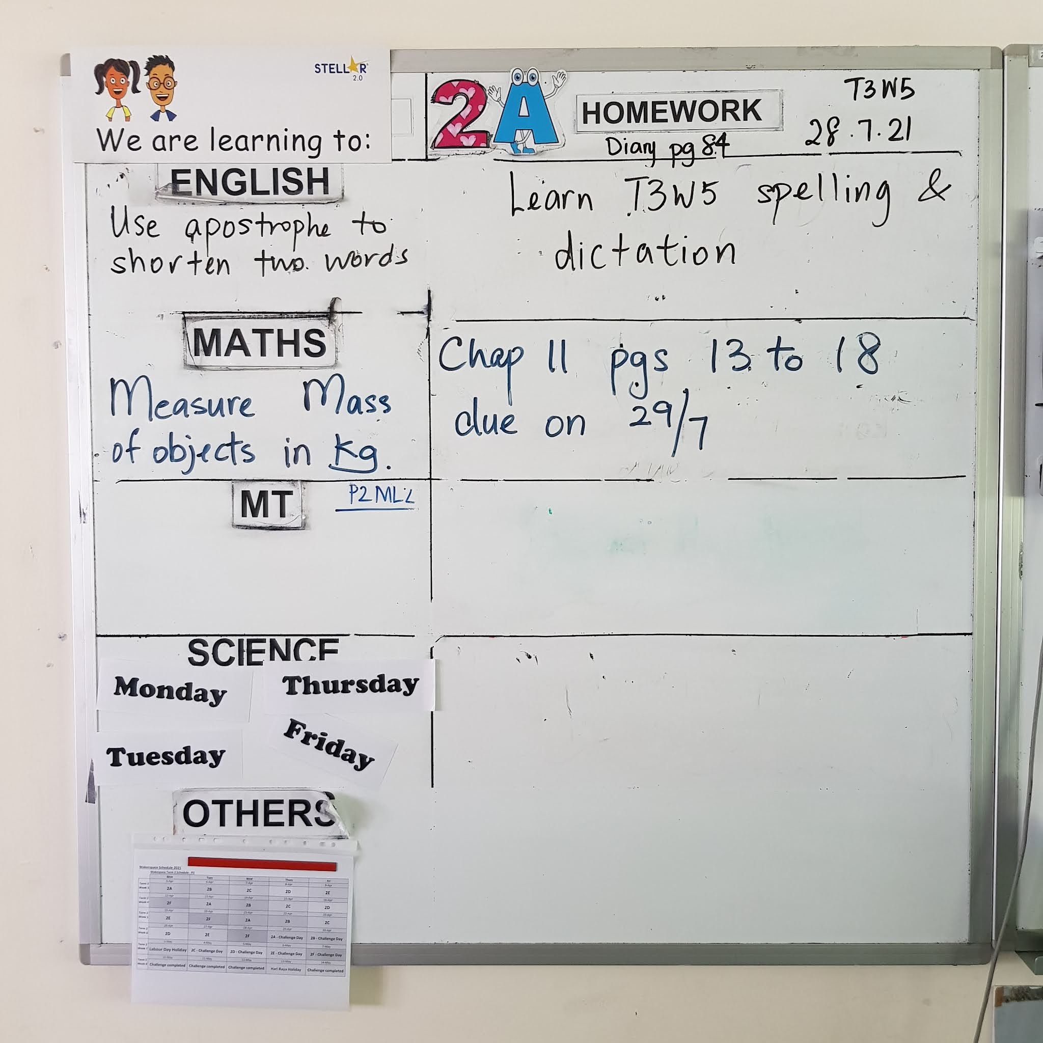 Pvps school calendar picture