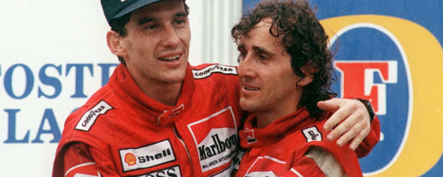 El sofá de la F1: Senna vs Prost