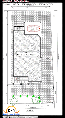 187 Square Meter (2020 Sq. Ft) House plan and Elevation - September 2011