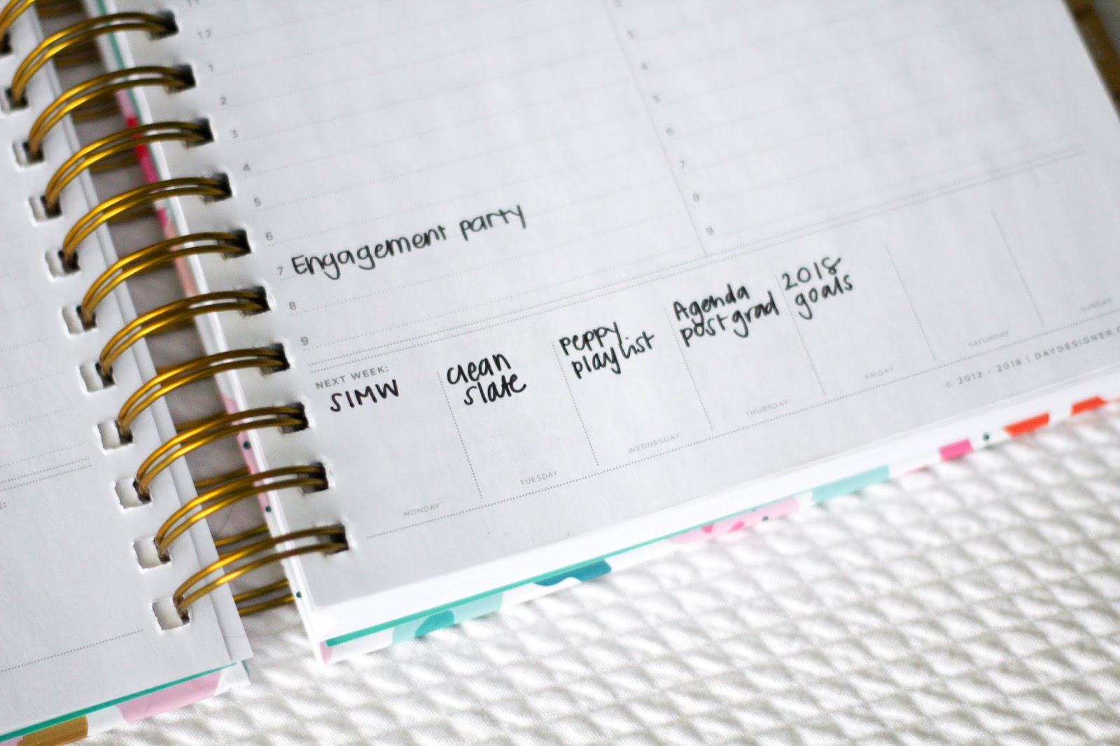 Prep In Your Step How I Organize My Day Designer Planner (PostGrad)