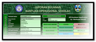 Download Aplikasi Cetak Kwitansi Sederhana Untuk Laporan SPJ BOS dengan memakai Micros Aplikasi Bulanan Laporan BOS Gratis