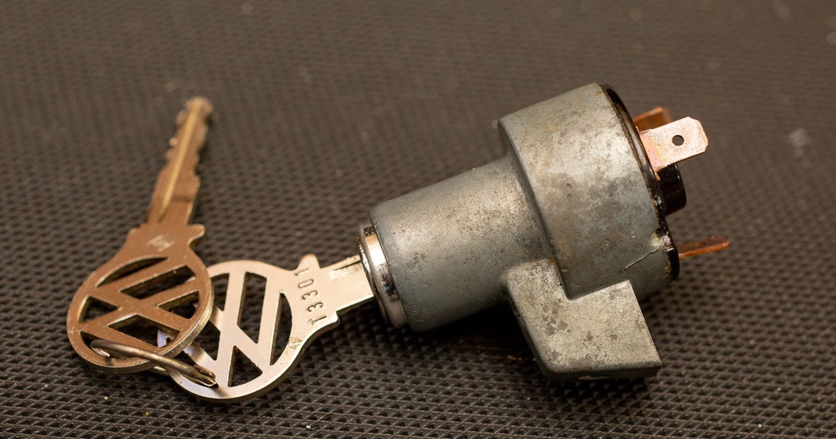 garage vintage shop blog no.2 NOS Type2 Ignition Switch