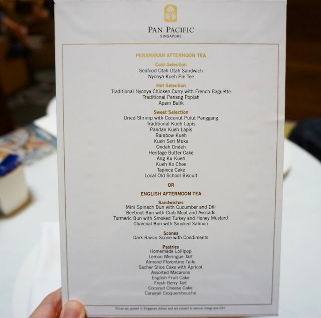Peranakan Afternoon Tea (Pan Pacific Singapore) we live to eat