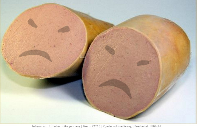 Beleidigte Leberwurst / Leserwurst