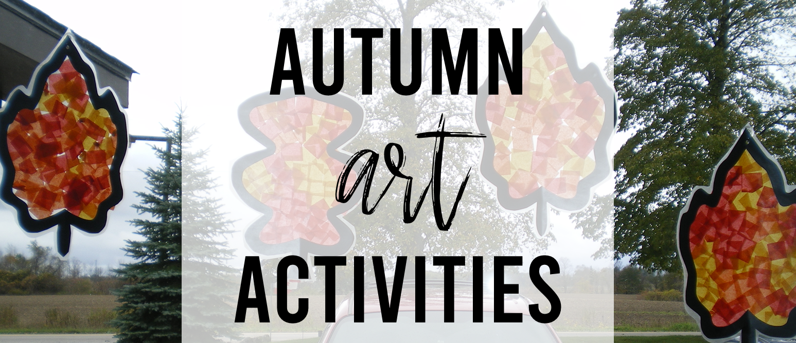 Three fall art activity ideas for Kindergarten