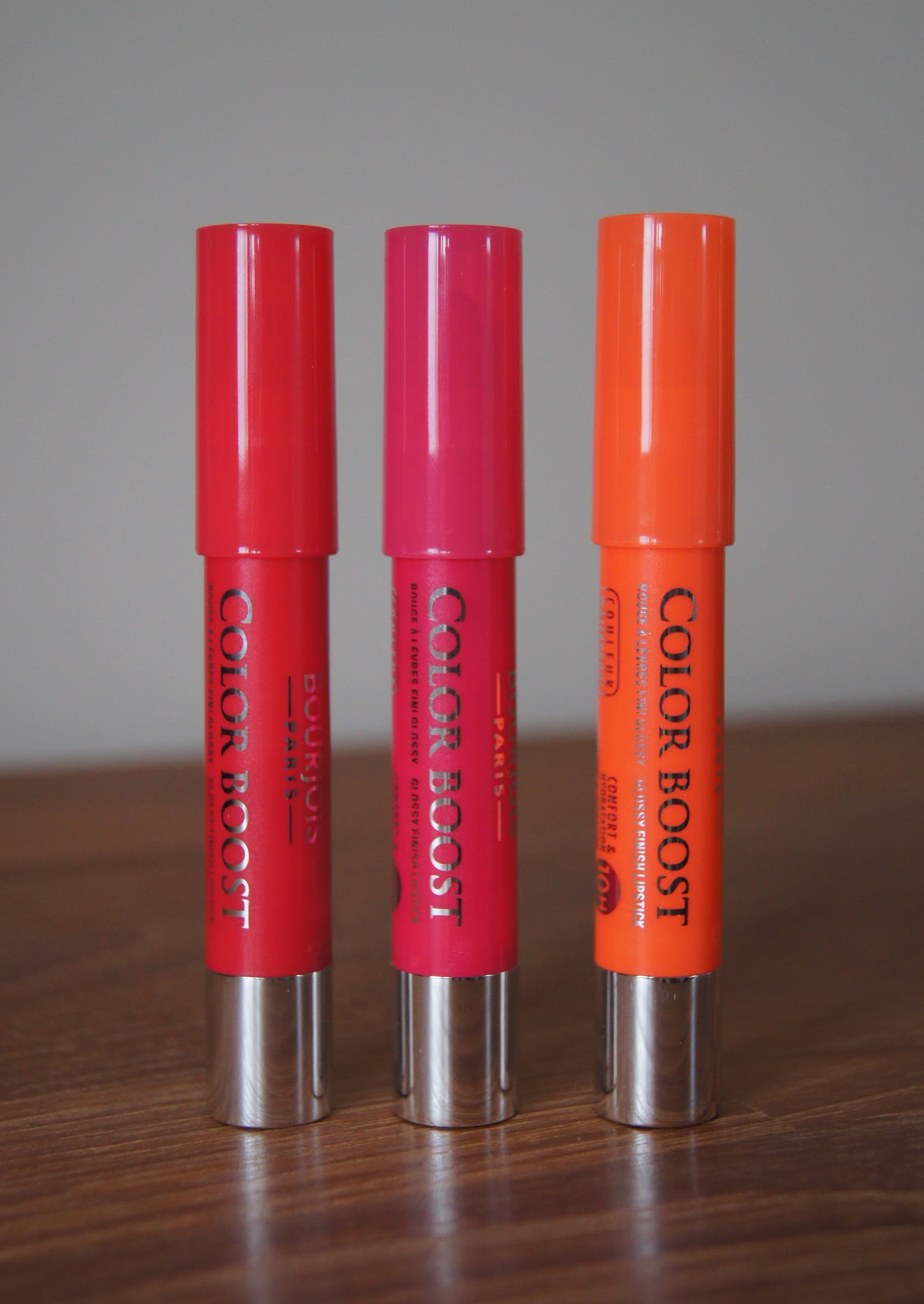 Bourjois Colour Boost Glossy Finish Lipstick Review Swatches