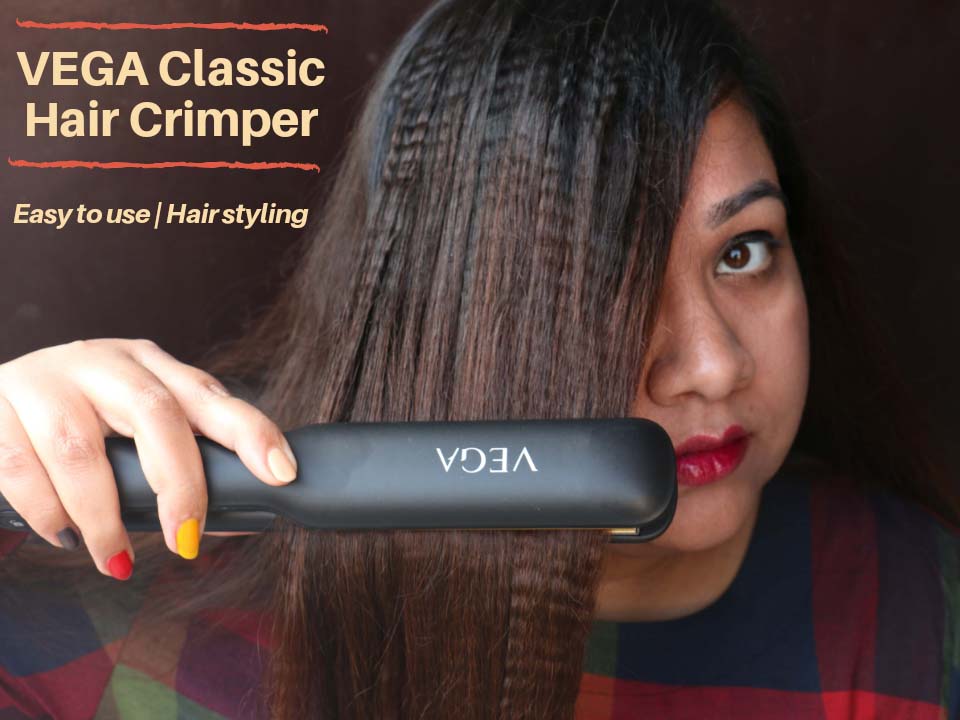 VEGA Classic Hair Crimper | Quick Heating and Styling | Easy to Use | Hair  Styling | Amrit Kaur (Amy) - Beauty and Lifestyle Blogger