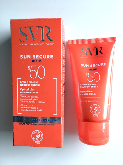 Skincare Notebook: SVR Sun Secure Blur SPF50 50 ml Review