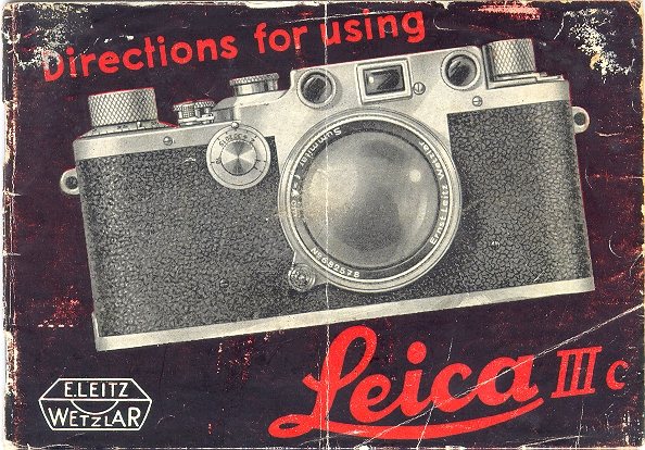 Ernst Leitz Leica O-Series Camera Brochure Catalog Instruction Handbook Manual 