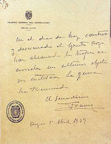 El Alzamiento Nacional. Manifiesto de Franco en Las Palmas, 18 de julio de 1936 Guerra+Civil+ultimo+parte