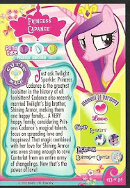 My Little Pony Princess Cadance Series 1 Trading Card