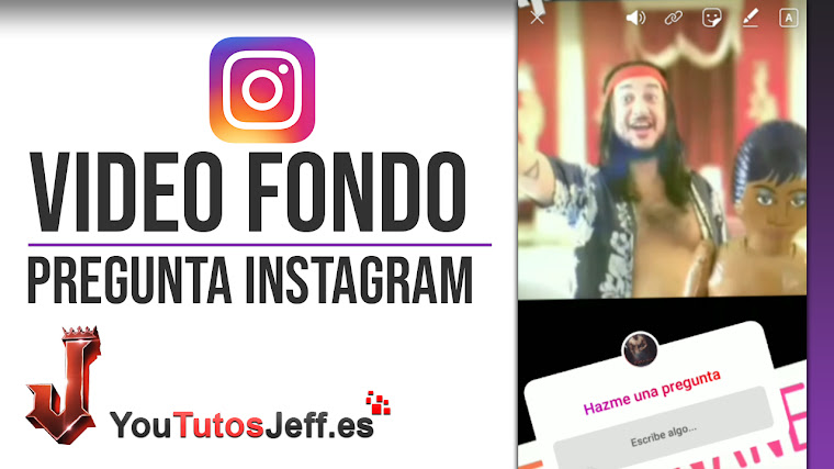 Poner Vídeo de Fondo en Pregunta Storie de Instagram - Trucos Instagram