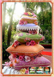 unique cakes pillow idea bride