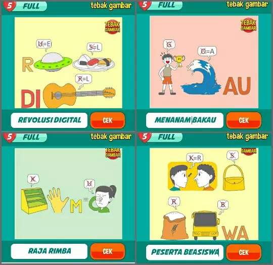 Kunci Jawaban Tebak Gambar Level 121 Lengkap Serbagratis95